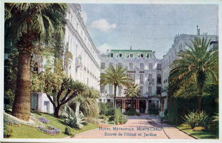 Complexe Metropole à Monaco (1900)