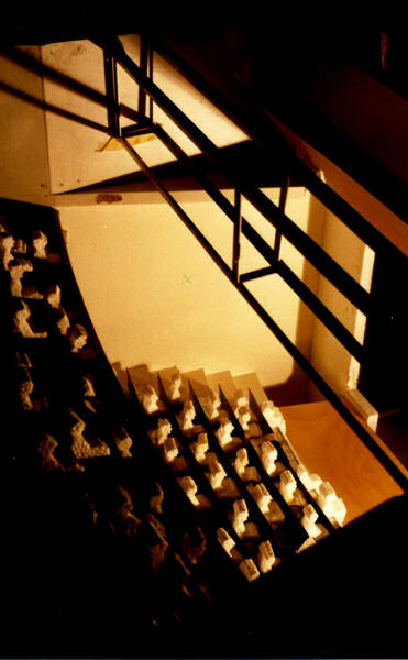 Etudes sur maquette pour la réalisation du théâtre André Chavanne (Am Stram Gram) 