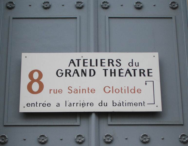 Ateliers de décors du Grand Théâtre