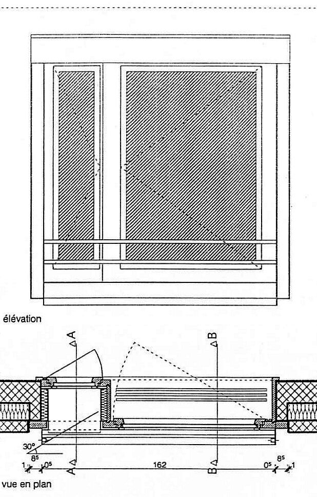 Aération avec atténuation du bruit de la route