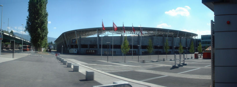 Vue extérieure; stade de Genève 30'000 places