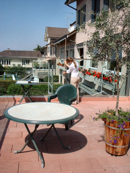 Terrasse à la campagne