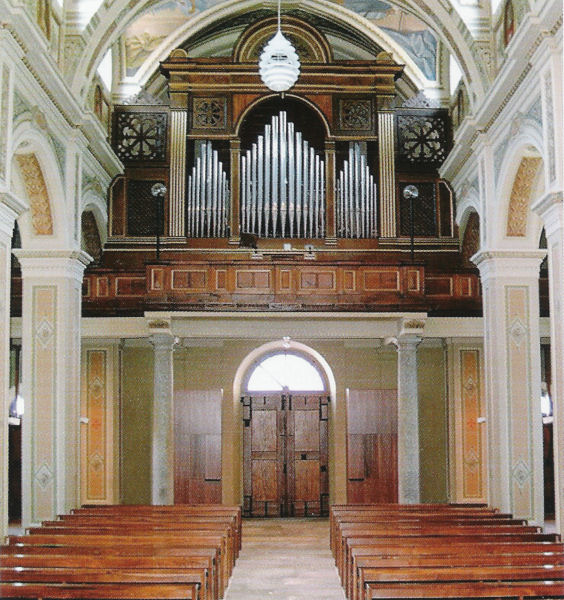 Orgues et intelligibilité dans une ancienne l'église 