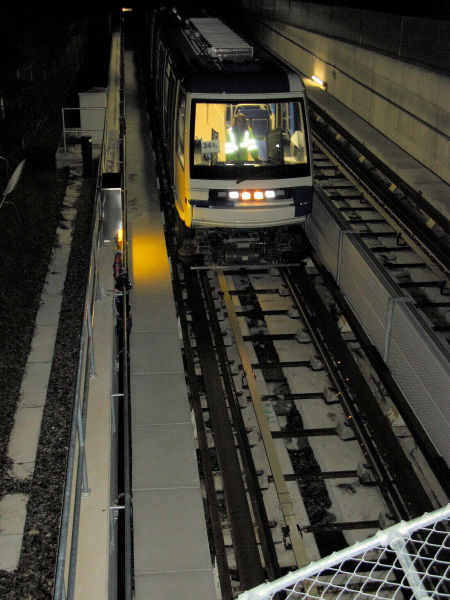 Mesure pour déterminer les émissions de bruit au passage des rames de métro