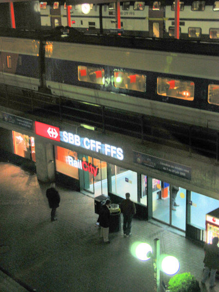 Dormir près d'une gare .. 