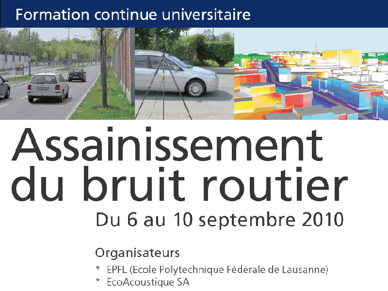 Pour que les mesures de protection acoustique permettent aussi l'aération efficace des logements... 