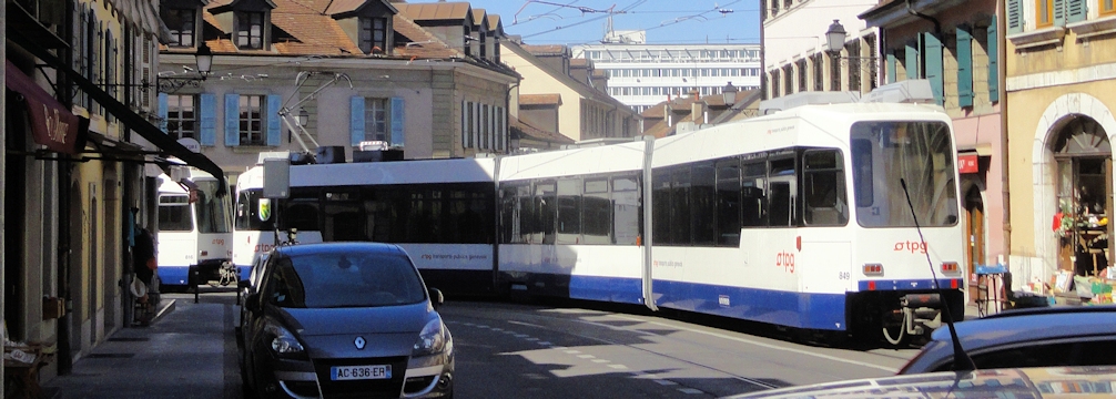 Dans les virages: attention aux grincements des tramway