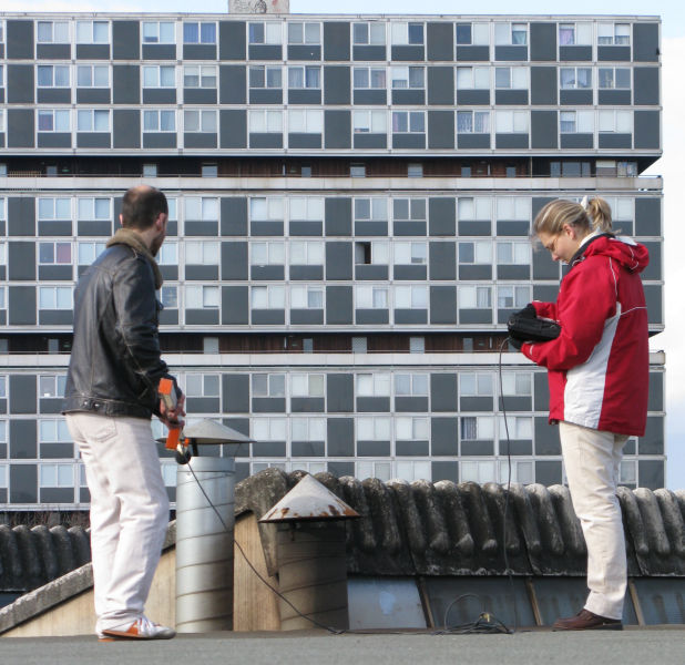 Logements proches d'une usine