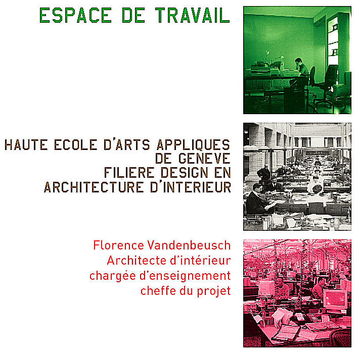 Recherche sur les Espaces de Travail ouverts HEAD Mme F. Vandenboeusch