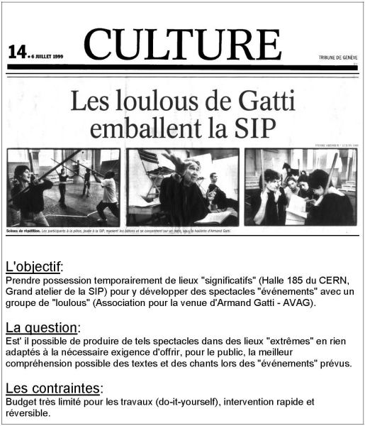 Compte rendu de presse (4 spectacles à Genève)