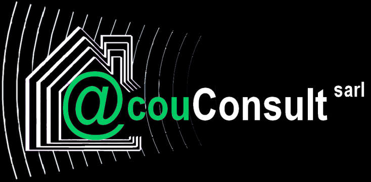 Logo du bureau AcouConsult sàrl (dès 2008)