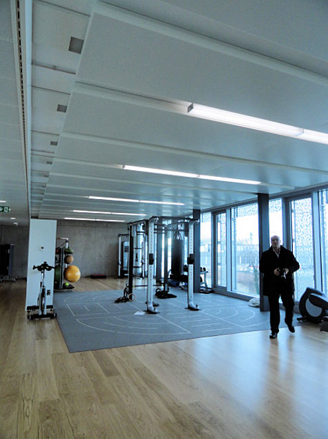 Installation d'une salle de mise en forme 