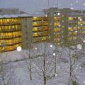 Quand la neige tombe ... Il n'y a (presque) plus de bruit ...