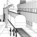 Réalisation d'un écran de protection anti-bruit EAB (assainissement acoustique du bruit d'une installation technique ferroviaire)